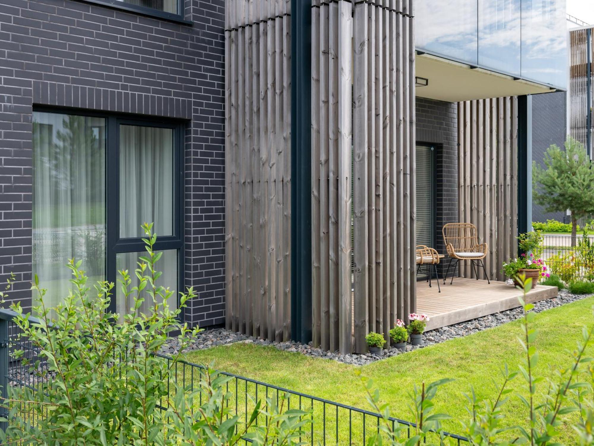 D33 Vilnius - Brand New Luxury Apartment With Terrace, Garden, Ac And Parking Dış mekan fotoğraf