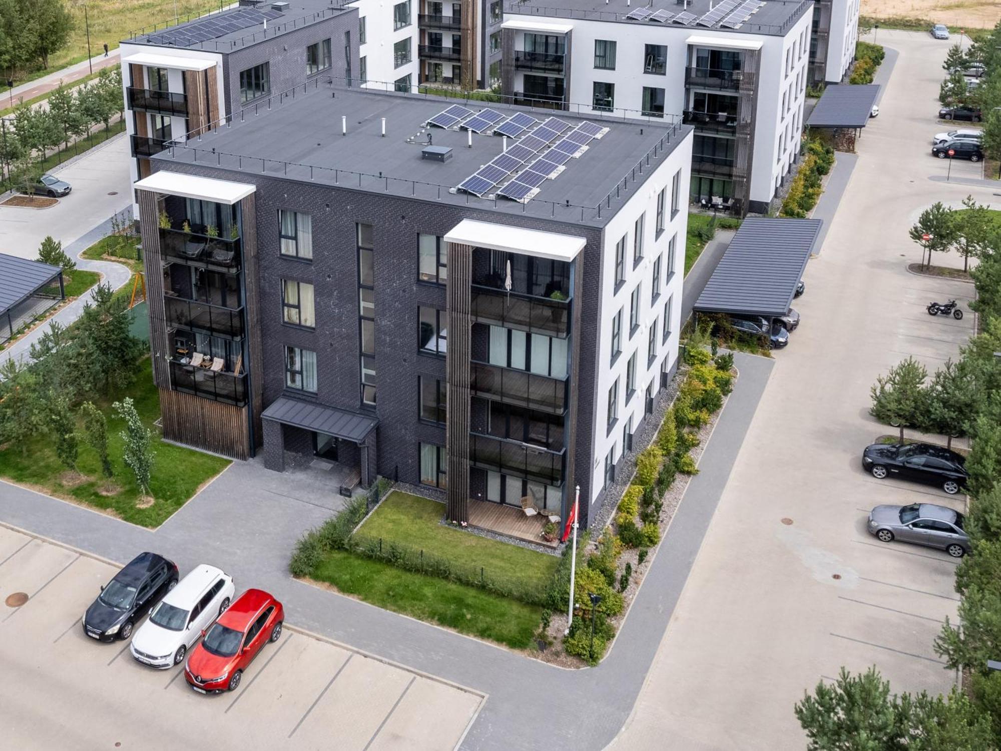 D33 Vilnius - Brand New Luxury Apartment With Terrace, Garden, Ac And Parking Dış mekan fotoğraf