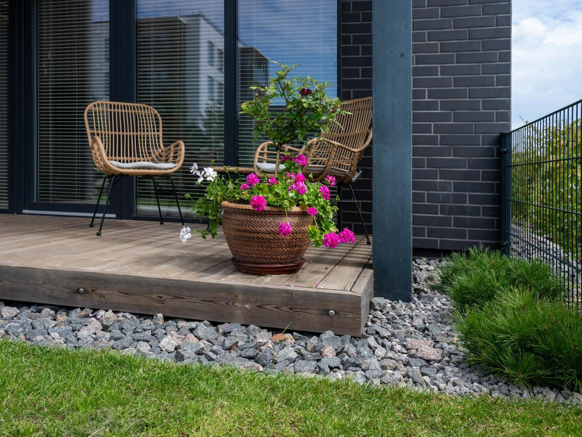 D33 Vilnius - Brand New Luxury Apartment With Terrace, Garden, Ac And Parking Dış mekan fotoğraf