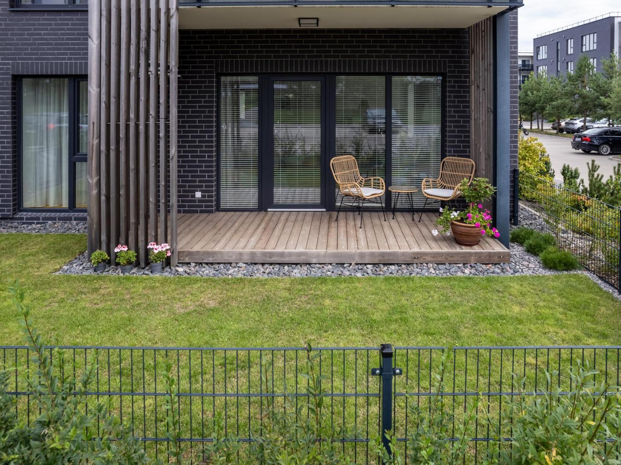 D33 Vilnius - Brand New Luxury Apartment With Terrace, Garden, Ac And Parking Dış mekan fotoğraf